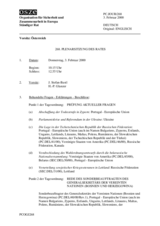 Journal of the 268th Plenary Meeting of the Permanent Council (de)