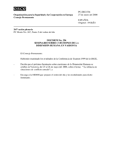 Permanent Council Decision No. 336 (es)