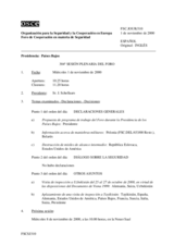 Journal of the 304th Plenary Meeting of the Forum for Security Co-operation (es)