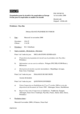 Journal of the 304th Plenary Meeting of the Forum for Security Co-operation (fr)