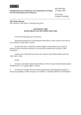 Forum for Security Co-operation Decision No. 8/00 - Seminar on Military Doctrines (it)