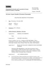 Journal of the 302nd Plenary Meeting of the Forum for Security Co-operation