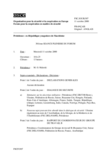 Journal of the 301st Plenary Meeting of the Forum for Security Co-operation (fr)