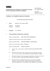 Journal of the 300th Plenary Meeting of the Forum for Security Co-operation (es)
