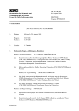 Journal of the 295th Plenary Meeting of the Forum for Security Co-operation (de)
