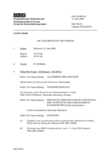 Journal of the 290th Plenary Meeting of the Forum for Security Co-operation (de)