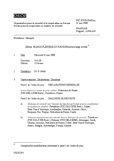 Journal of the 288th Plenary Meeting of the Forum for Security Co-operation (fr)