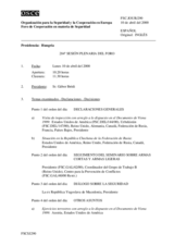 Journal of the 284th Plenary Meeting of the Forum for Security Co-operation (es)