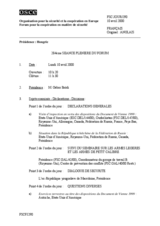 Journal of the 284th Plenary Meeting of the Forum for Security Co-operation (fr)