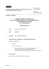 Journal of the 524th Special Plenary Meeting of the Forum for Security Co-operation (it)