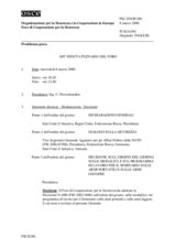 Journal of the 280th Plenary Meeting of the Forum for Security Co-operation (it)