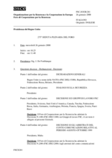 Journal of the 275th Plenary Meeting of the Forum for Security Co-operation (it)