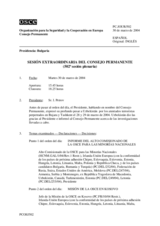 Journal of the 502nd Plenary Meeting of the Permanent Council (es)