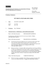 Journal of the 525th Plenary Meeting of the Forum for Security Co-operation (it)