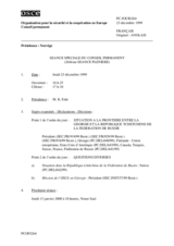 Journal of the 264th Special Plenary Meeting of the Permanent Council (fr)