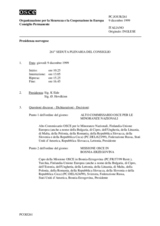 Journal of the 261st Plenary Meeting of the Permanent Council (it)