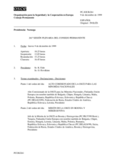 Journal of the 261st Plenary Meeting of the Permanent Council (es)