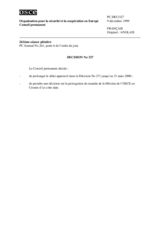 Permanent Council Decision No. 327 (fr)