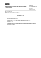 Permanent Council Decision No. 327 (es)