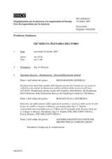 Journal of the 526th Plenary Meeting of the Forum for Security Co-operation (it)