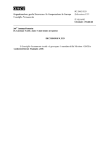 Permanent Council Decision No. 323 (it)