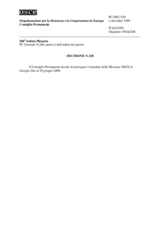 Permanent Council Decision No. 320 (it)