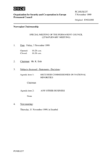 Journal of the 257th Special Plenary Meeting of the Permanent Council