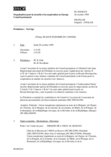 Journal of the 255th Plenary Meeting of the Permanent Council (fr)