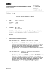 Journal of the 254th Plenary Meeting of the Permanent Council (fr)