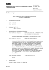 Journal of the 253rd Reinforced Plenary Meeting of the Permanent Council (it)