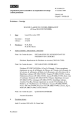 Journal of the 253rd Reinforced Plenary Meeting of the Permanent Council (fr)