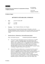 Journal of the 682nd Plenary Meeting of the Permanent Council (it)