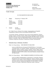 Journal of the 252nd Plenary Meeting of the Permanent Council (de)