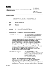 Journal of the 683rd Plenary Meeting of the Permanent Council (it)