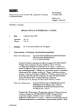 Journal of the 683rd Plenary Meeting of the Permanent Council (fr)