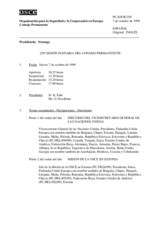 Journal of the 250th Plenary Meeting of the Permanent Council (es)