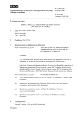 Journal of the 249th Special Plenary Meeting of the Permanent Council (it)