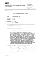 Journal of the 245th Plenary Meeting of the Permanent Council (fr)