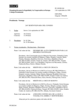 Journal of the 244th Plenary Meeting of the Permanent Council (es)