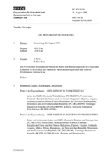 Journal of the 243rd Plenary Meeting of the Permanent Council (de)