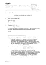 Journal of the 243rd Plenary Meeting of the Permanent Council (it)