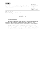 Permanent Council Decision No. 313 (es)