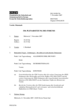 Journal of the 530th Plenary Meeting of the Forum for Security Co-operation (de)