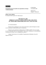 Permanent Council Decision No. 808 (fr)