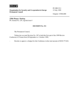 Permanent Council Decision No. 311