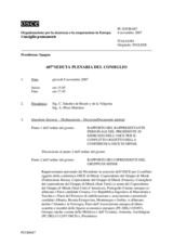 Journal of the 687th Plenary Meeting of the Permanent Council (it)