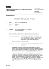 Journal of the 687th Plenary Meeting of the Permanent Council (es)