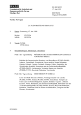 Journal of the 235th Plenary Meeting of the Permanent Council (de)