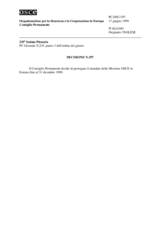 Permanent Council Decision No. 297 (it)