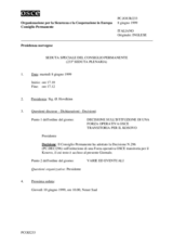 Journal of the 233rd Special Plenary Meeting of the Permanent Council (it)